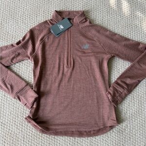 New Balance Rosewood Half-Zip Pullover